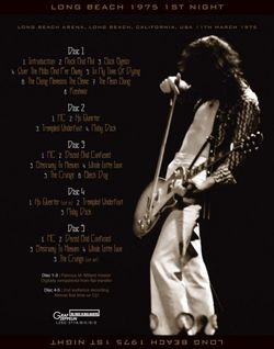 back ordered item LED ZEPPELIN LONG BEACH ARENA 1975 1ST : ORIGINAL MILLARD MASTER RECORDING 5CD+Limited Bonus CD