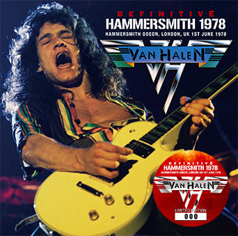 VAN HALEN - DEFINITIVE HAMMERSMITH 1978(1CD)*2nd Press