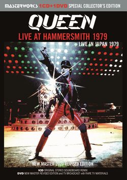 QUEEN / LIVE AT HAMMERSMITH 1979 + LIVE IN JAPAN 1979 (1CD+1DVD)