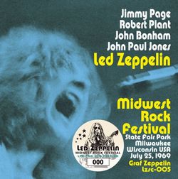 LED ZEPPELIN MIDWEST ROCK FESTIVAL (1CD+Extra CD)