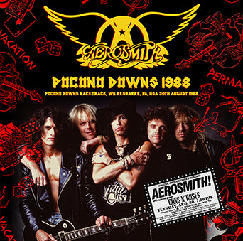 AEROSMITH - POCONO DOWNS 1988(2CD)