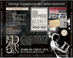 back ordered item LED ZEPPELIN 1973 STOKE ON TRENT MULTIBAND REMASTER 2CD