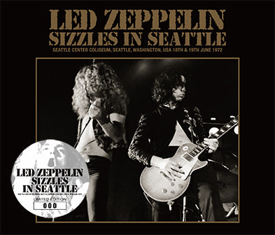 back ordered item LED ZEPPELIN SIZZLES IN SEATTLE (4CD)