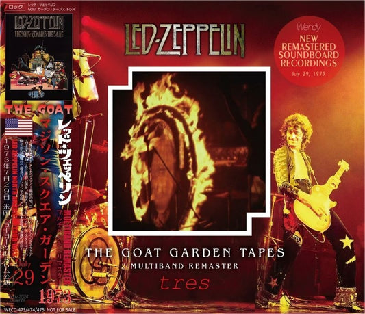 LED ZEPPELIN / THE GOAT GARDEN TAPES tres (3CD)