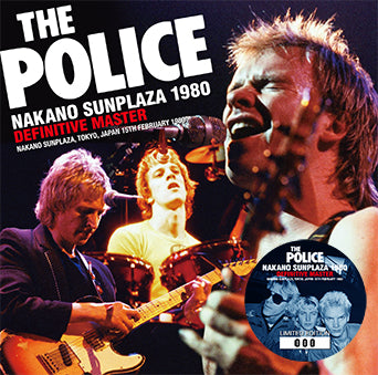 THE POLICE / NAKANO SUNPLAZA 1980: DEFINITIVE MASTER (2CD) STEREO SBD