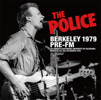 THE POLICE / BERKELEY 1979 PRE-FM (1CD)STEREO SBD