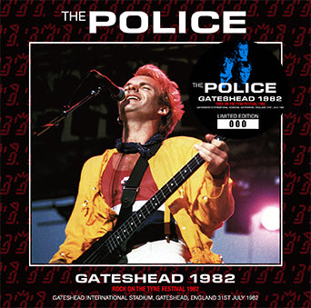 THE POLICE / GATESHEAD 1982 (2CD+1DVDR) STEREO SBD