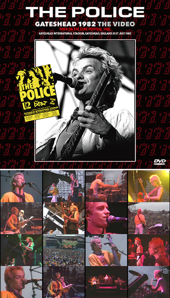 THE POLICE / GATESHEAD 1982 (2CD+1DVDR) STEREO SBD