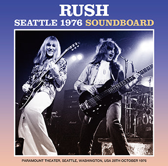 RUSH / SEATTLE 1976 SOUNDBOARD (1CD)