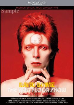 DAVID BOWIE THE 1980 FLOOR SHOW : COMPLETE LOST MASTERS MIDNIGHT SPECIAL FROM LONDON 1973 4DVD