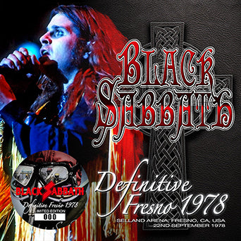 back ordered item BLACK SABBATH - DEFINITIVE FRESNO 1978(2CD)