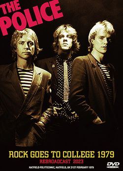 THE POLICE / ROCK GOES TO COLLEGE 1979 REBROADCAST 2023 (1DVDR)