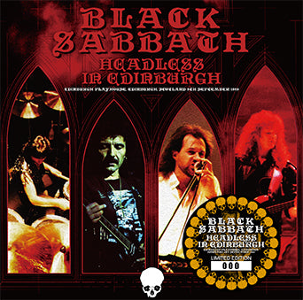 BLACK SABBATH - HEADLESS IN EDINBURGH(2CD)