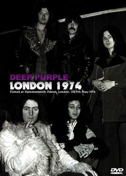 back ordered item DEEP PURPLE - LONDON 1974(1DVDR)