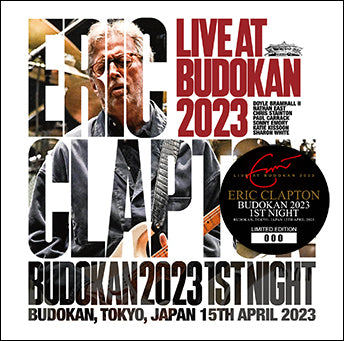 ERIC CLAPTON - BUDOKAN 2023 1ST NIGHT(2CD)