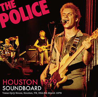 THE POLICE / HOUSTON 1979 SOUNDBOARD (1CDR)