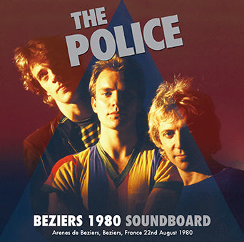 THE POLICE / BEZIERS 1980 SOUNDBOARD (1CDR)