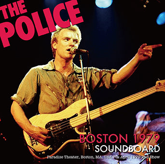 THE POLICE / BOSTON 1979 SOUNDBOARD (1CDR)