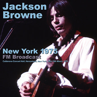 JACKSON BROWNE / NEW YORK 1975: FM BROADCAST (2CD)