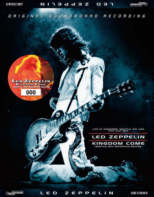 LED ZEPPELIN KINGDOM COME: SEATTLE 1977 DEFINITIVE EDITION (3CD)