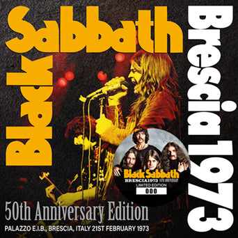 BLACK SABBATH / BRESCIA 1973: 50TH ANNIVERSARY EDITION