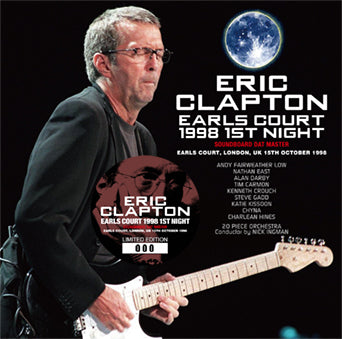 back ordered item ERIC CLAPTON - EARLS COURT 1998 1ST NIGHT: SOUNDBOARD DAT MASTER(2CD)