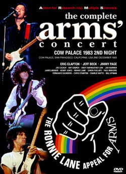 ERIC CLAPTON, JEFF BECK & JIMMY PAGE / THE COMPLETE ARMS CONCERT: COW PALACE 1983 2ND NIGHT(2DVD)