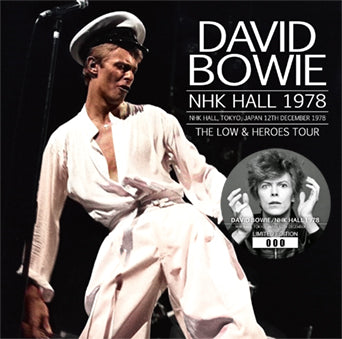 back ordered item DAVID BOWIE - NHK HALL 1978(2CD+1DVDR)