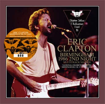 ERIC CLAPTON - BIRMINGHAM 1986 2ND NIGHT: MULTITRACK MASTER(2CD)