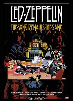 back ordered item LED ZEPPELIN THE SONG REMAINS THE SAME: FAN EDITION(2DVDR + Program Replica)