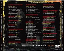 back ordered item LED ZEPPELIN THE FILM VOL.1 1957-1971 DVD