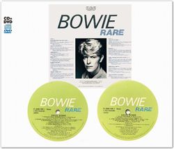 back ordered item DAVID BOWIE RARE(EXPANDED CD+DVD EDITION) 1CD+1DVD