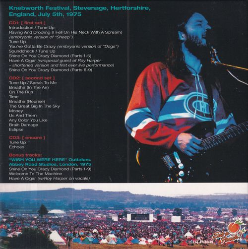 PINK FLOYD / ALL ROADS LEAD TO KNEBWORTH [Paper jacket] (3CD)