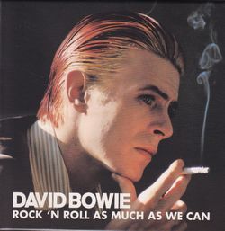 DAVID BOWIE ROCK 'N ROLL AS MUCH AS WE CAN [Paper jacket] 2CD