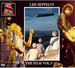 LED ZEPPELIN THE FILM VOL.3 1973 DVD