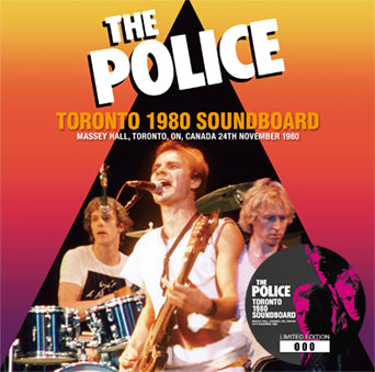 THE POLICE / TORONTO 1980 SOUNDBOARD (2CD) STEREO SBD