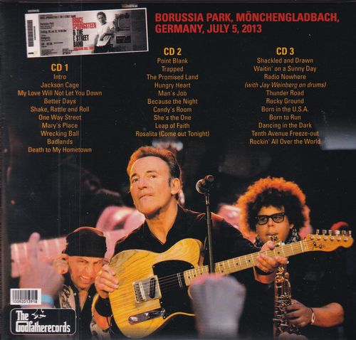 BRUCE SPRINGSTEEN & THE E STREET BAND WE'RE GOING TO PLAY IT LOOSE TONIGHT! [Paper jacket] 3CD