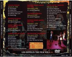 back ordered item LED ZEPPELIN THE FILM VOL.4 1975 1 DVD