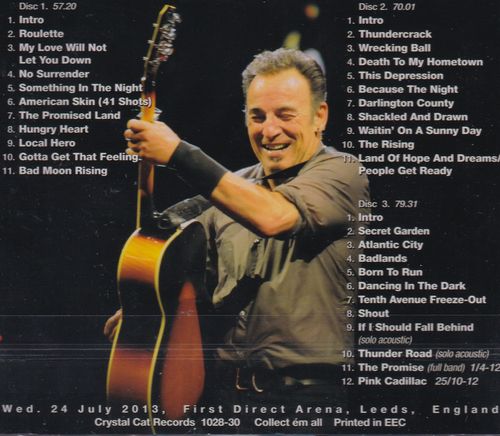 BRUCE SPRINGSTEEN & THE E STREET BAND / LEEDS WRECKING BALL NIGHT (3CD)