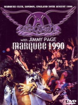 AEROSMITH with JIMMY PAGE - MARQUEE 1990(1DVD)