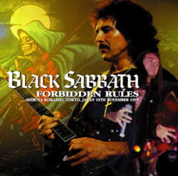 back ordered item BLACK SABBATH / FORBIDDEN RULES: TOKYO 1995(2CDR, White Label)