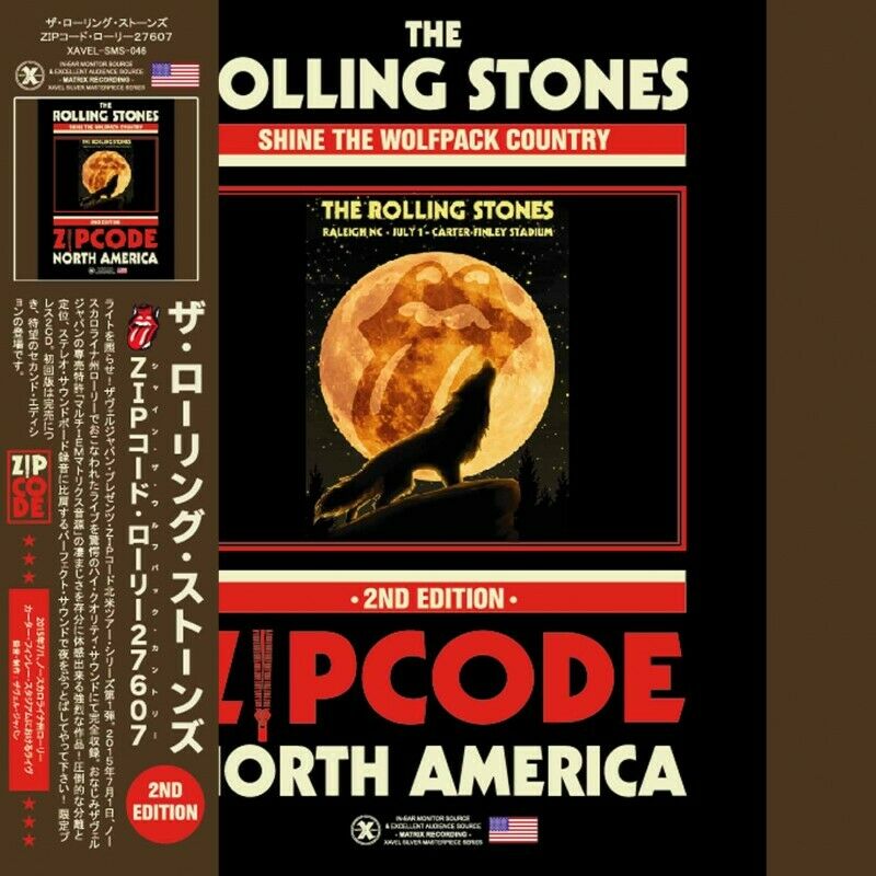 ROLLING STONES / SHINE THE WOLFPACK COUNTRY "2nd Edition" - ZIP CODE : RALEIGH 27607 (2CD)