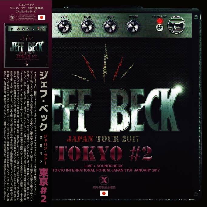 JEFF BECK / JAPAN TOUR 2017 TOKYO 2nd NIGHT (2CD)