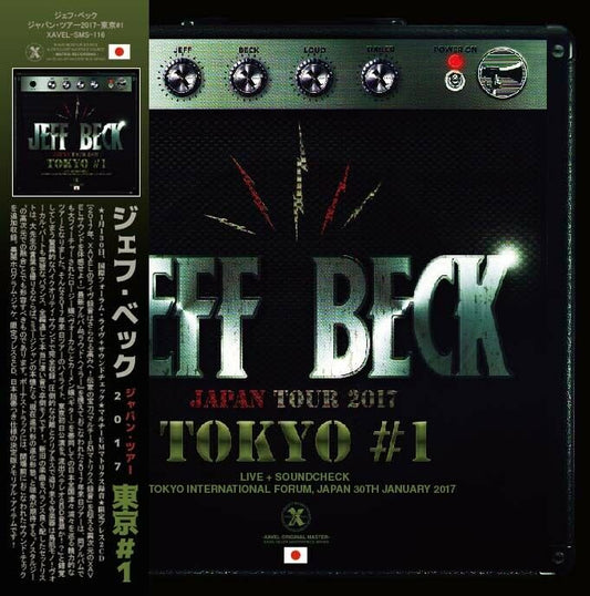 JEFF BECK / JAPAN TOUR 2017 TOKYO 1st NIGHT (2CD)