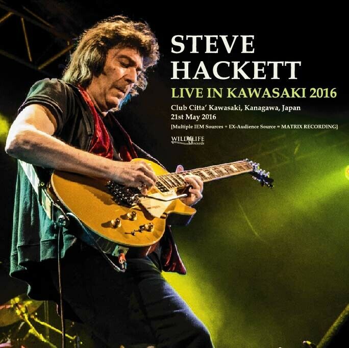 STEVE HACKETT / LIVE IN KAWASAKI 2016&nbsp; (2CD-R)