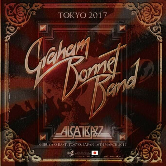 GRAHAM BONNET BAND + ALCATRAZZ / TOKYO 2017 (2CD-R)