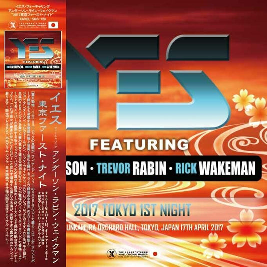 YES featuring JON ANDERSON, TREVOR RABIN, RICK WAKEMAN / 2017 JAPAN 1st NIGHT (2CD)