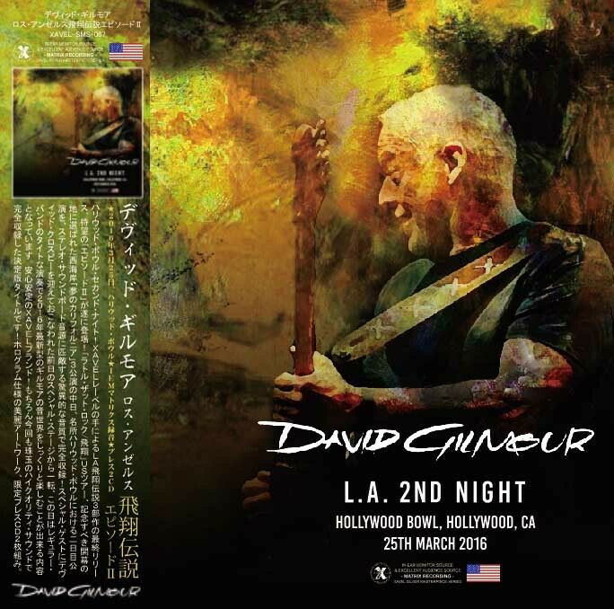 DAVID GILMOUR / L.A. 2nd Night - The Legend of Los Angeles Flying Episode Ⅱ- (2CD)