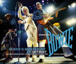 back ordered item DAVID BOWIE - SERIOUS MOONLIGHT IN DETROIT(4CDR, White Label)