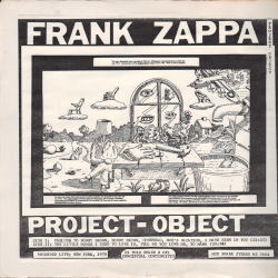 FRANK ZAPPA /  PROJECT-OBJECT (1LP)